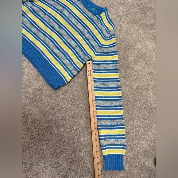 ROSIE ASSOULIN Striped Knit Cotton Jumper - size Large - Pristine Condition - Picture 12 of 16